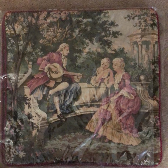 TAPESTRY ZIPPERED SOFA PILLOW COVERS! - Picture 3 of 5